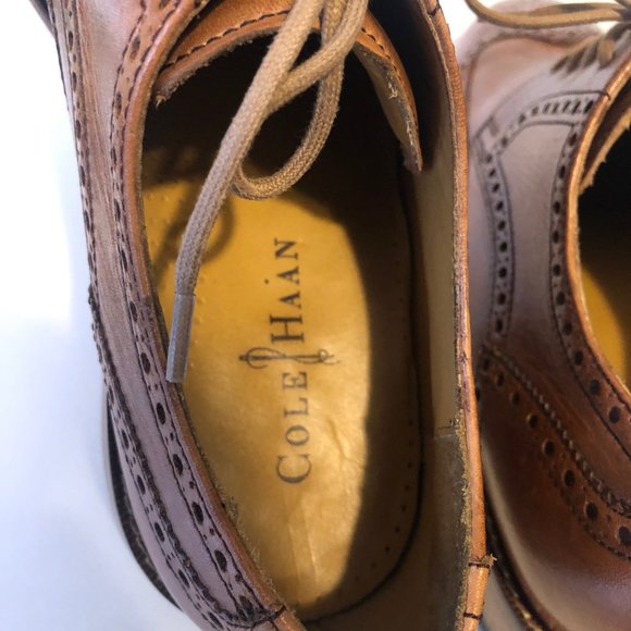 Cole Haan Wingtip Brown - Picture 6 of 8